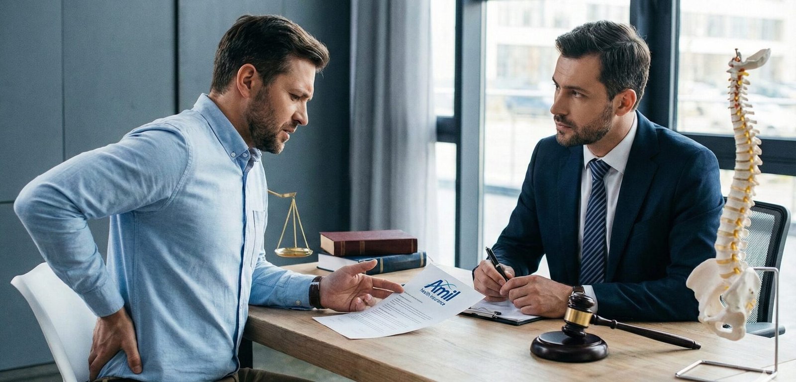 Plano Amil Negou sua Cirurgia de coluna ? Saiba Como Reverter a Recusa Imediatamente