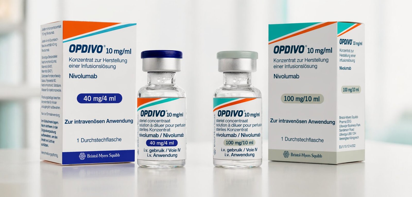 Frasco de Opdivo (Nivolumabe) sobre mesa de escritório de advocacia — quando o plano nega, recusa é abusiva conforme STJ 2026